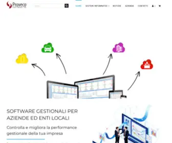 Proveco.it(Software per le Aziende e gli Enti Pubblici) Screenshot