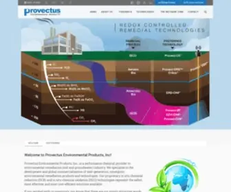 Provectusenvironmental.com(Provectus Environmental Products) Screenshot