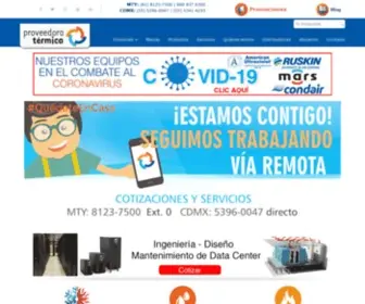 Proveedoratermica.com(Proveedora) Screenshot