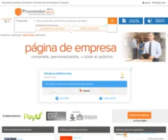 Proveedor.com.co(Directorio de Proveedores) Screenshot