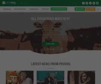 Proveg.com(ProVeg International) Screenshot