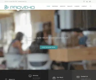 Proveho.ca(SEO, CRM, ERP and Digital Marketing) Screenshot