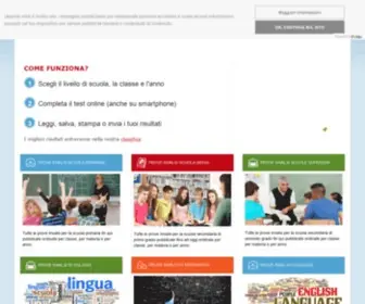 Proveinvalsi.net(Prove invalsi per la scuola primaria secondaria e l'esame di stato) Screenshot