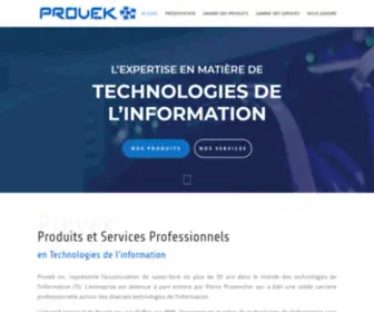 Provekgp.com(Provek Inc) Screenshot