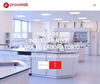 Provelab.com.ar(Provelab) Screenshot