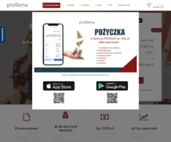 Provemacredit.pl(Provemacredit) Screenshot