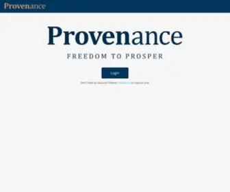 Provenanceassetgroup.com(Patent) Screenshot