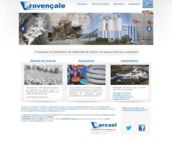 Provencale.com(Provençale SA) Screenshot