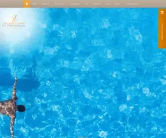 Provencalhotel.com(⇒ Le Provençal Hotel Presqu'ile de Giens Var) Screenshot