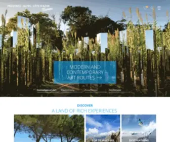 Provence-Alpes-Cotedazur.com(Bienvenue en Provence) Screenshot