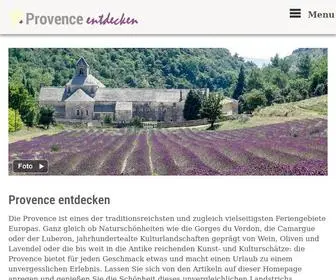 Provence-Entdecken.de(Provence entdecken) Screenshot