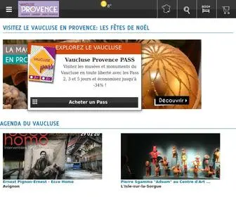 Provenceguide.com(Site officiel du Tourisme) Screenshot
