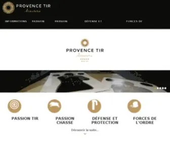 Provencetir.com(Armurerie Provence Tir Loisir) Screenshot