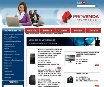 Provendainformatica.com.br(Loja de Informática) Screenshot