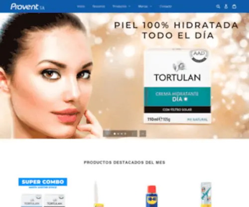 Provent.com.py(Representante en Paraguay de Poxipol) Screenshot
