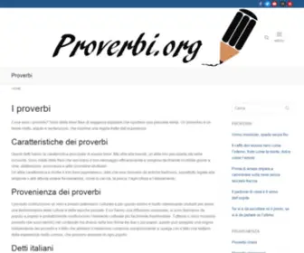 Proverbi.org(Proverbi) Screenshot