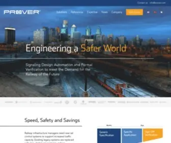 Prover.com(Railway Control Systems) Screenshot