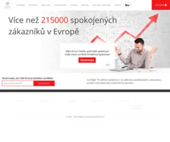 Proverenaspolecnost.cz(Certifikát) Screenshot