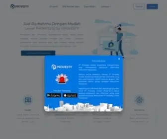 Provesty.com(Platform Fintech Investasi Properti Pertama di Indonesia) Screenshot