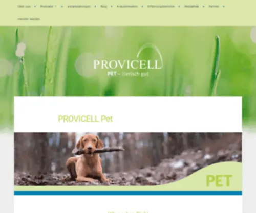 Provicell-Vet.de(Dit domein kan te koop zijn) Screenshot