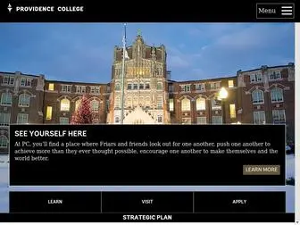 Providence.edu(Providence College) Screenshot