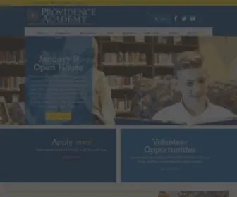 Providenceacademy.org(Providence Academy) Screenshot