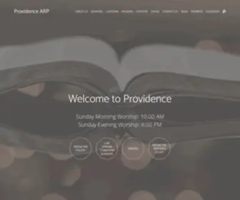 Providencearp.com(Church in Fayetteville) Screenshot