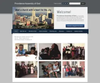 Providenceassembly.org(Providence Assembly of God) Screenshot