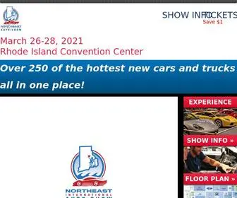 Providenceautoshow.com(2021 Northeast International Auto Show) Screenshot