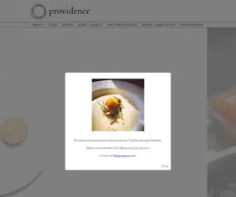 Providencela.com(Providence) Screenshot