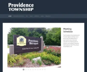 Providencetwp.org(Providencetwp) Screenshot