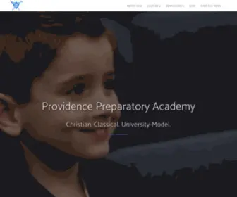 Providencewilmington.com(Providence Preparatory Academy) Screenshot