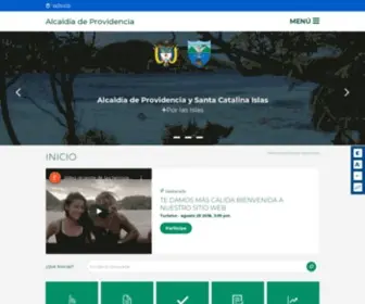 Providencia-Sanandres.gov.co(Alcaldía) Screenshot