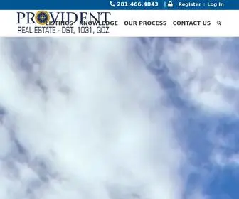 Provident1031.com(1031 Exchange) Screenshot