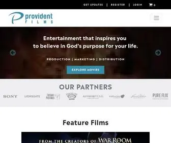 Providentfilms.org(Provident Films) Screenshot