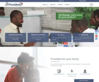 Providentgh.com(Provident) Screenshot