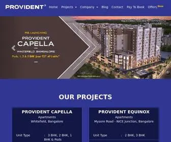 Providenthousing.com(Provident Housing) Screenshot