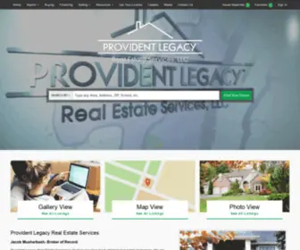 Providentlegacyres.com(Provident Legacy Real Estate Services) Screenshot