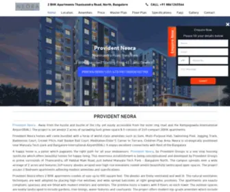 Providentneora.co.in(Provident Neora) Screenshot