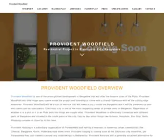 Providentwoodfield.org.in(Provident Woodfield at Electronic City Bangalore) Screenshot