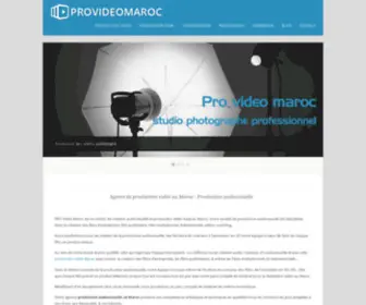 Provideomaroc.com(Production) Screenshot