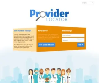 Providerlocator.com(CHI Provider Locator) Screenshot