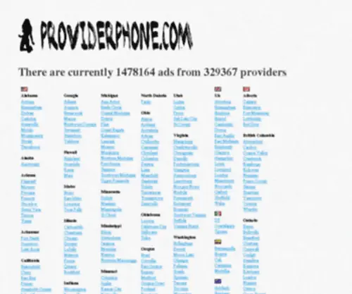 Providerphone.com(Provider Phone) Screenshot
