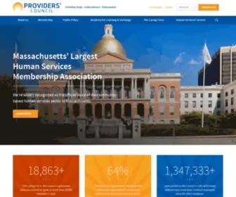 Providers.org(Providers' Council) Screenshot