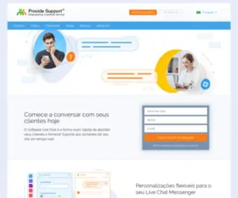Providesupport.com.pt(Chat ao vivo) Screenshot