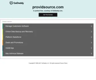 Providsource.com(Providsource) Screenshot