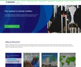 Provimius.com(Provimi US) Screenshot