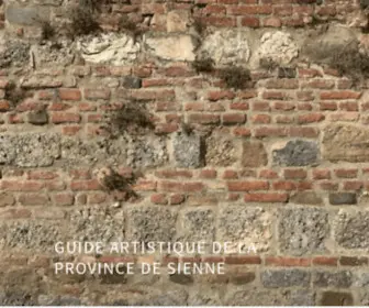 Provincedesienne.com(Guide artistique de la Province de Sienne) Screenshot