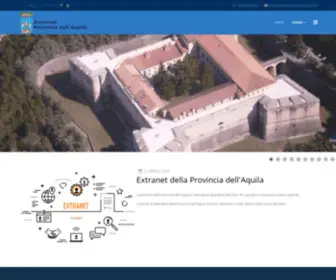 Provincialaquila.info(Extranet riservata ai dipendenti della Provincia dell'Aquila) Screenshot