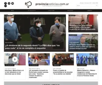 Provincianoticias.com.ar(Provincia Noticias) Screenshot